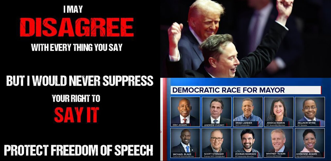 Tate Brothers Face Charges, Elon Out, NYC Candidates Being Called Out, Voter Groups Changing