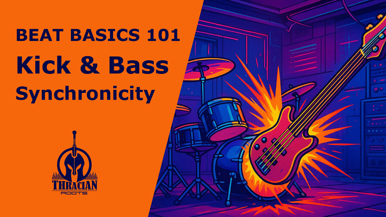Beat Making Basics 101: Kick Drum and Bass Synchronicity #musicproducer #recordingstudio
