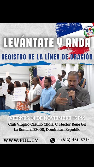 𝐄𝐱𝐚𝐦𝐞𝐧 𝐝𝐞 𝐥𝐚 𝐋í𝐧𝐞𝐚 𝐝𝐞 𝐎𝐫𝐚𝐜𝐢ó𝐧 — 𝐀𝐯𝐢𝐯𝐚𝐦𝐢𝐞𝐧𝐭𝐨 “𝐋𝐞𝐯á𝐧𝐭𝐚𝐭𝐞 𝐲 𝐀𝐧𝐝𝐚” 🇩🇴🔥