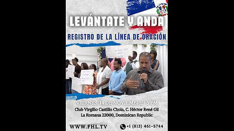 𝐄𝐱𝐚𝐦𝐞𝐧 𝐝𝐞 𝐥𝐚 𝐋í𝐧𝐞𝐚 𝐝𝐞 𝐎𝐫𝐚𝐜𝐢ó𝐧 — 𝐀𝐯𝐢𝐯𝐚𝐦𝐢𝐞𝐧𝐭𝐨 “𝐋𝐞𝐯á𝐧𝐭𝐚𝐭𝐞 𝐲 𝐀𝐧𝐝𝐚” 🇩🇴🔥