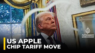 Apple to invest extra $100bn in the US as Trump announces tariffs on chips