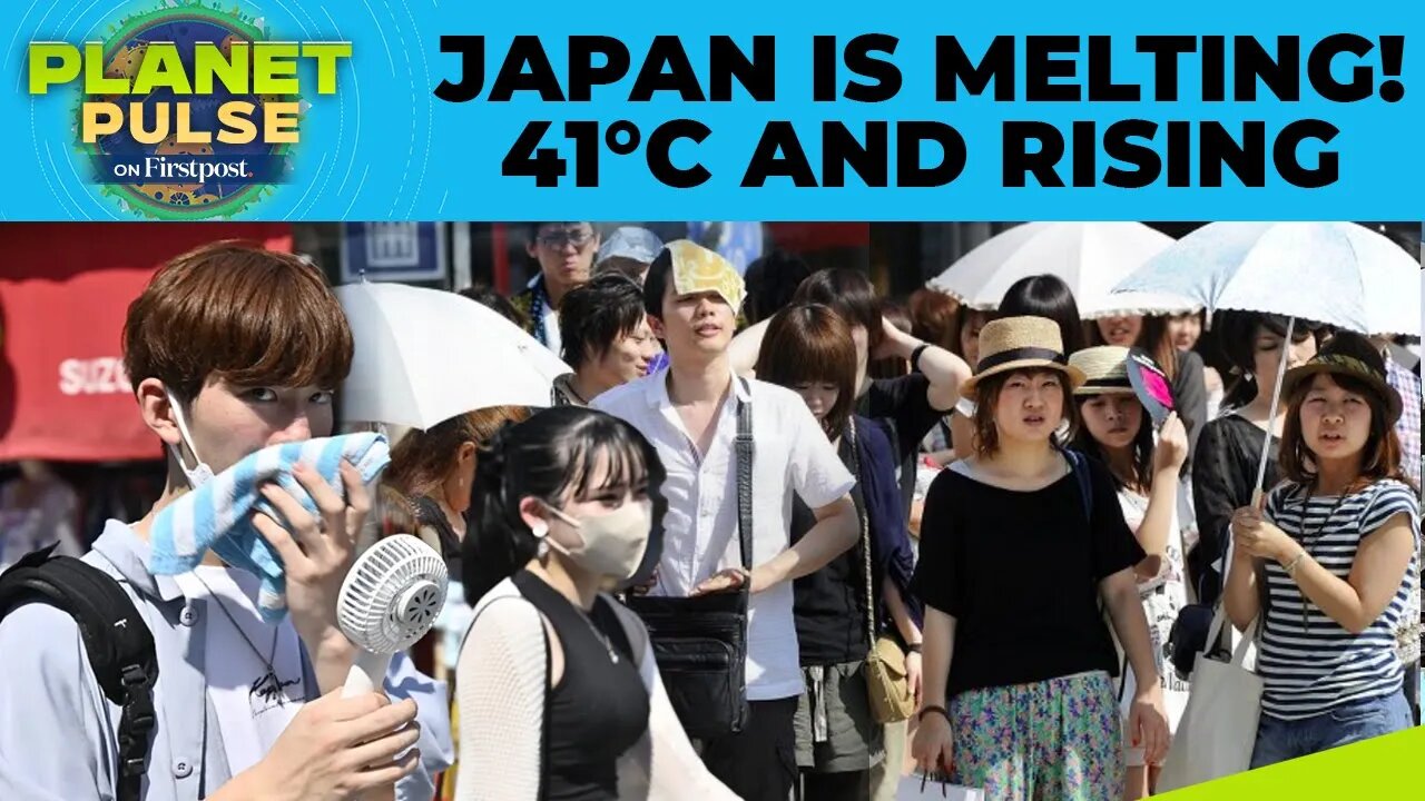Japan Breaks 17 Heatwave Records in July Since 1898 As Temperature Soars | Planet Pulse | N18G