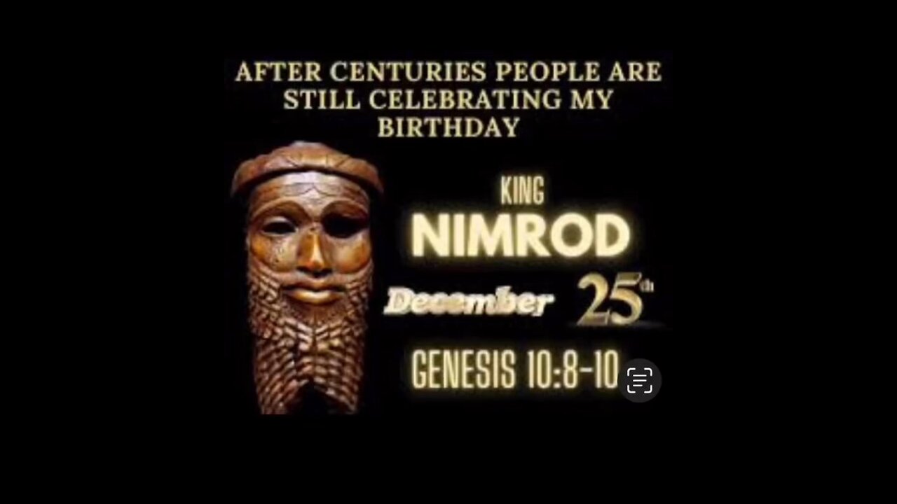 STILL CELEBRATING KING NIMRODS BIRTHD