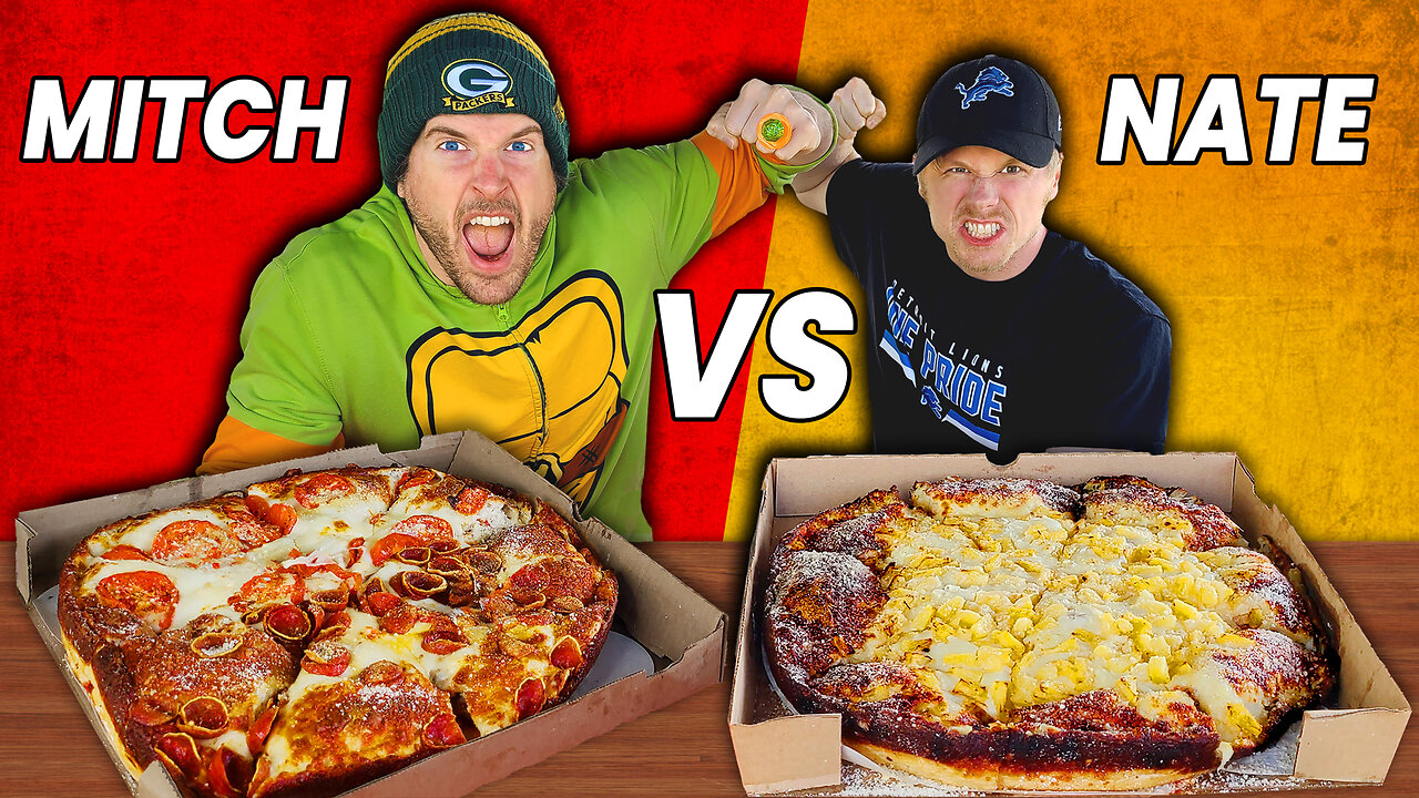 This 6 POUND Pizza Challenge Took An UNEXPECTED Turn!
