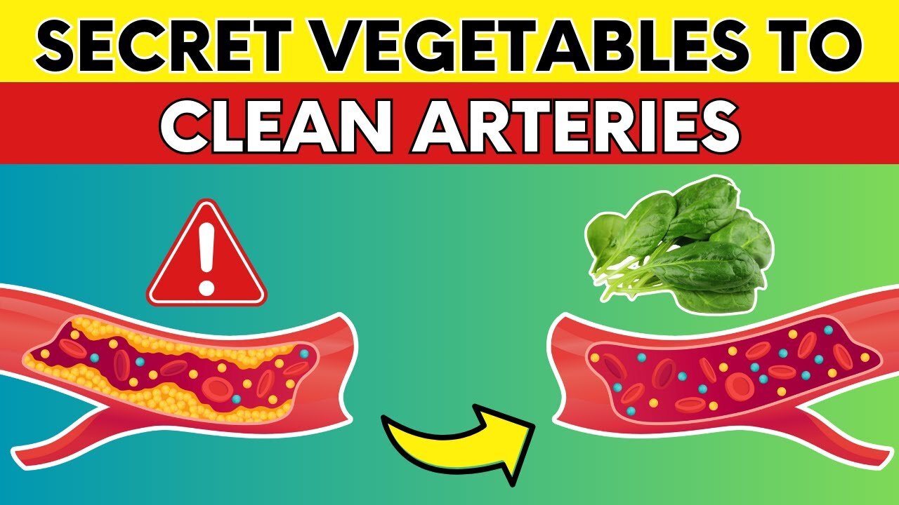 Clean Arteries Naturally: 13 Powerful Vegetables That Prevent Heart Attacks! VJ07