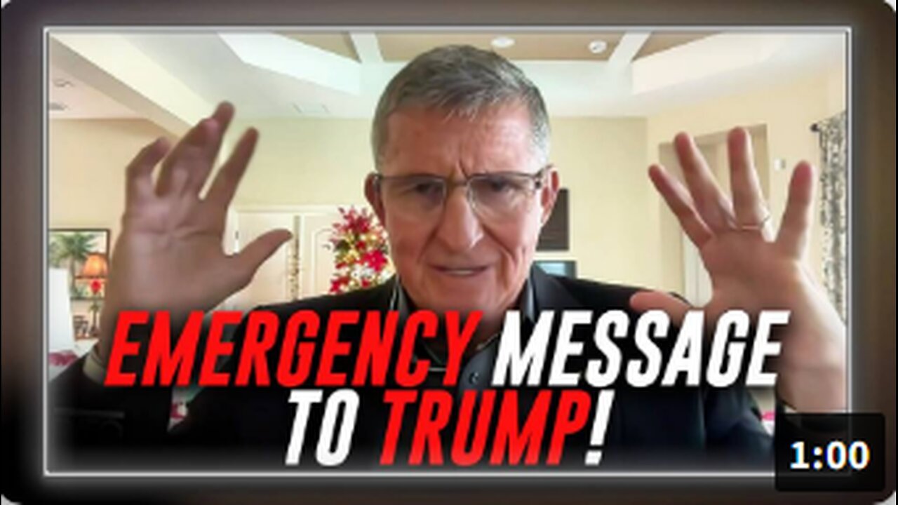 🚨Gen. Flynn's Emergency Message To Trump & America. Traitors Prepping To Target & Neutralize Prominent Patriots