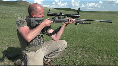 Offhand prairie dog shot.