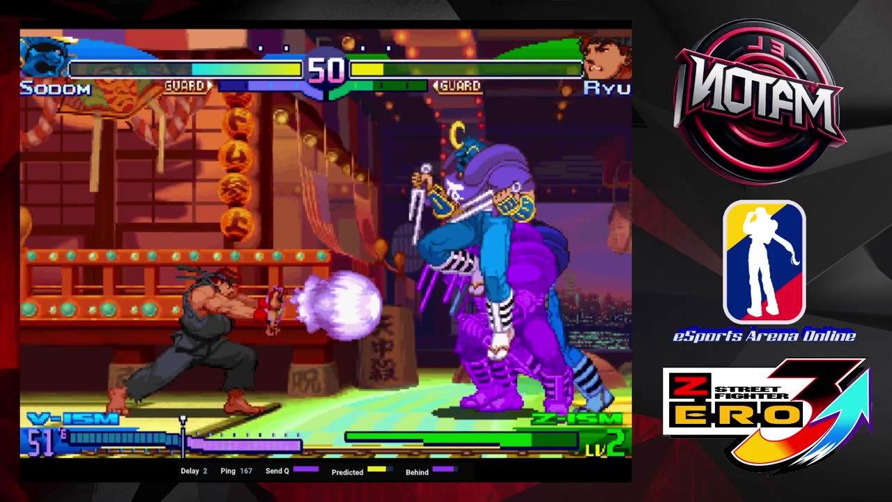 Street Fighter Zero 3 Upper • Luchas en linea • "Lotus43" P1 vs "ElMaton" P2 • #ft5 (2025/09/12)