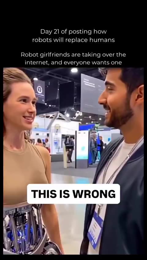 🔥🔥🔥🔥 Would you date a bio robot...?? This will destroy love & compassion...