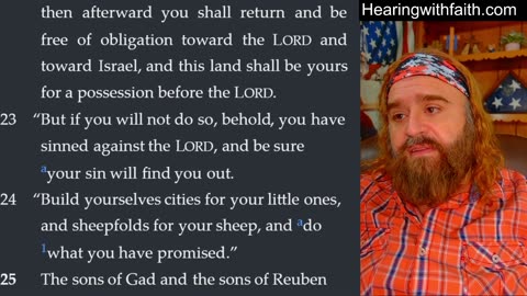 Numbers 32 Bible Study: Reuben, Gad, and the Inheritance Est of Jordan