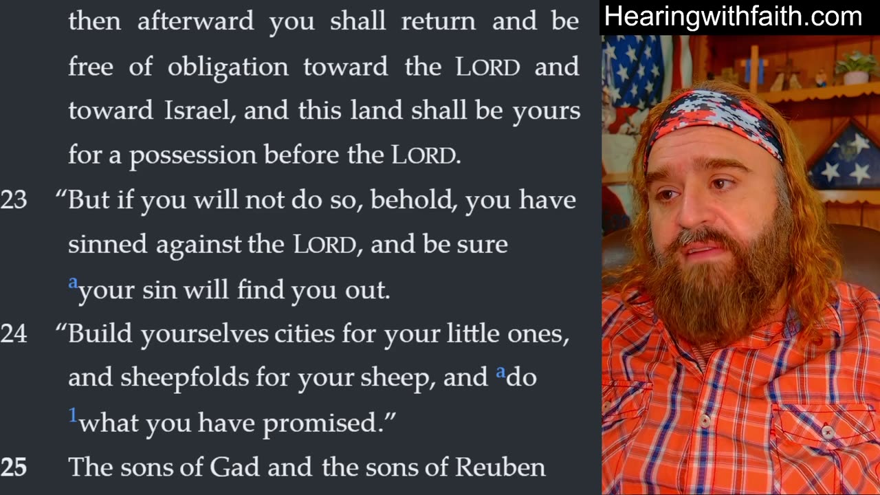 Numbers 32 Bible Study: Reuben, Gad, and the Inheritance Est of Jordan
