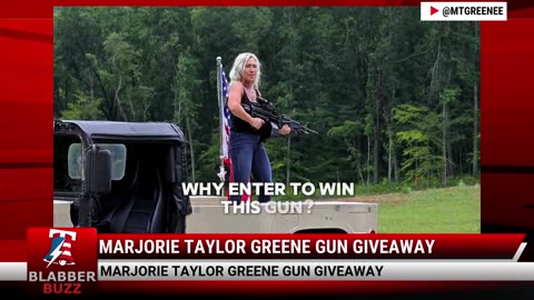 Marjorie Taylor Greene Gun Giveaway