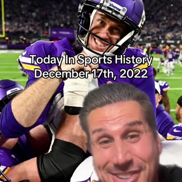 THE HISTORIC SPORTS MOMENT OF DECEMBER 17th, 2022