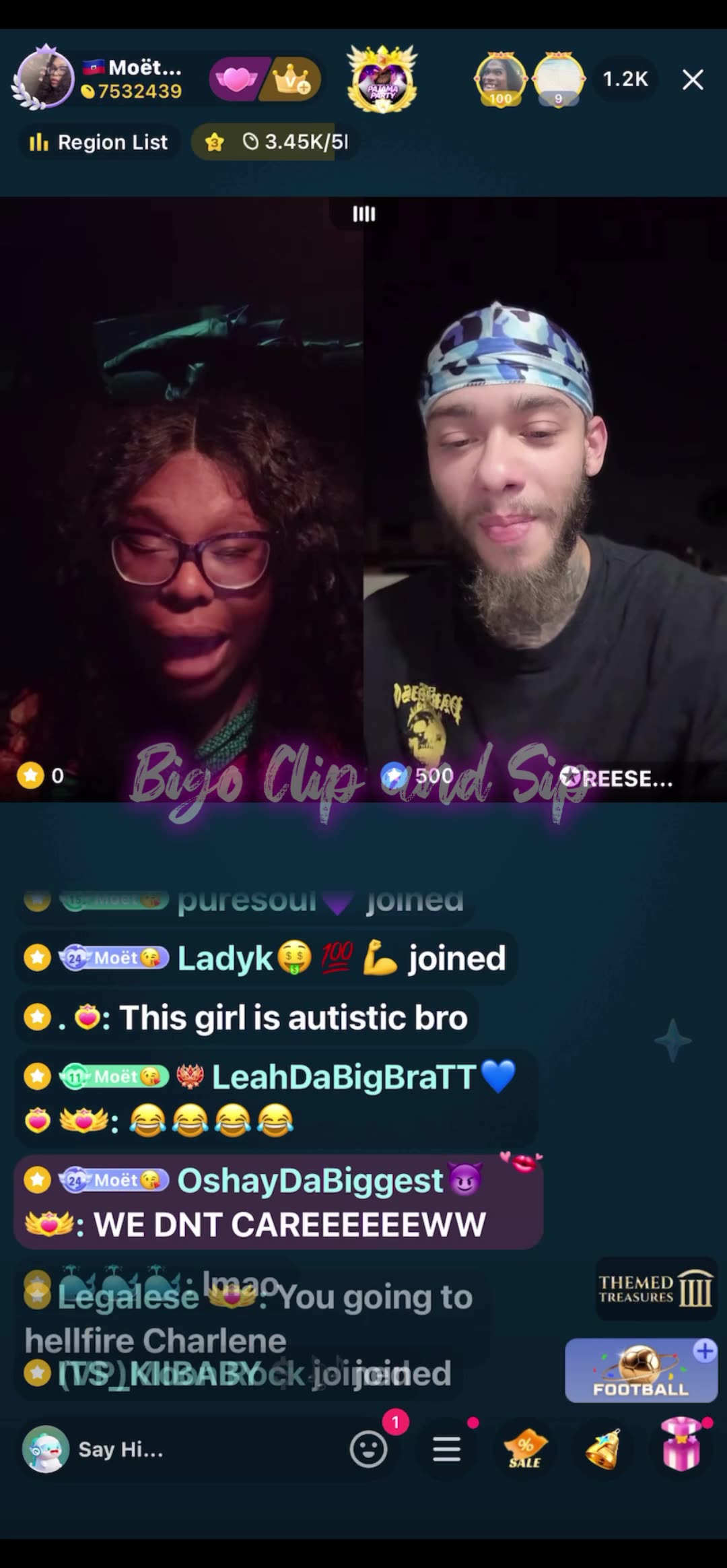 Moet tells Reese act like the fune is real-goes off on supporters 8/18/25 #bigoclipandsip