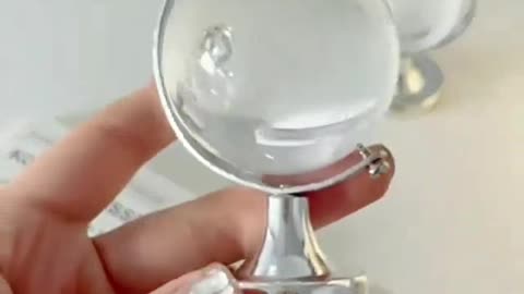 Crystal Ball Display Table Decoration