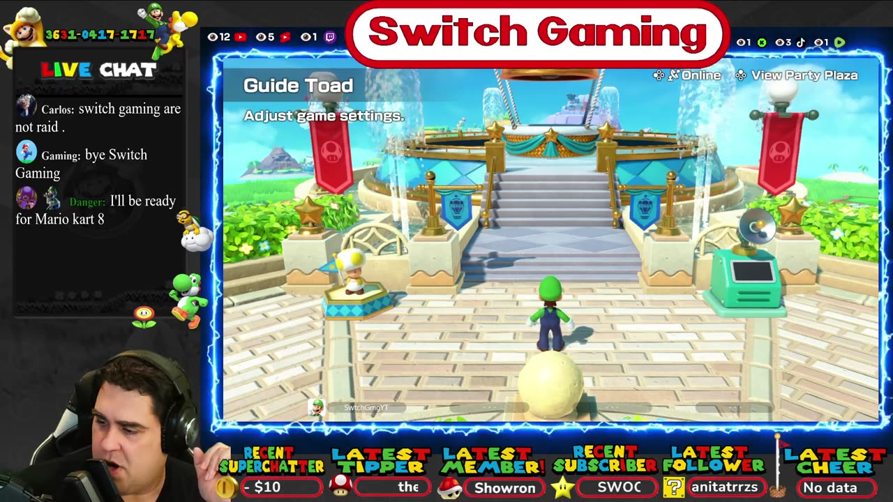 Live Mario Party Madness! Viewer Showdown Time! *LIVE* (Nintendo Switch)*LIVE*