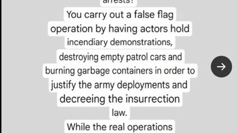 The Art of War - Deception & Mass Arrests