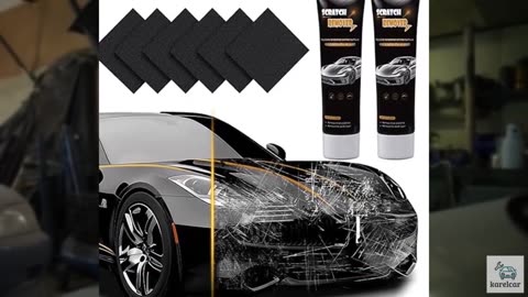 Car Scratch Remover, 2025 Upgrade Nano Sparkle Cloth - Magic Nano Cleaning Clot