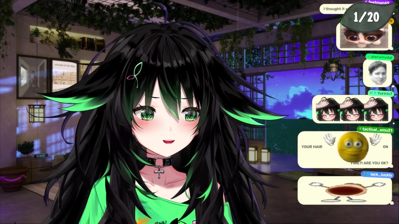 Baji sets her hair on Fire