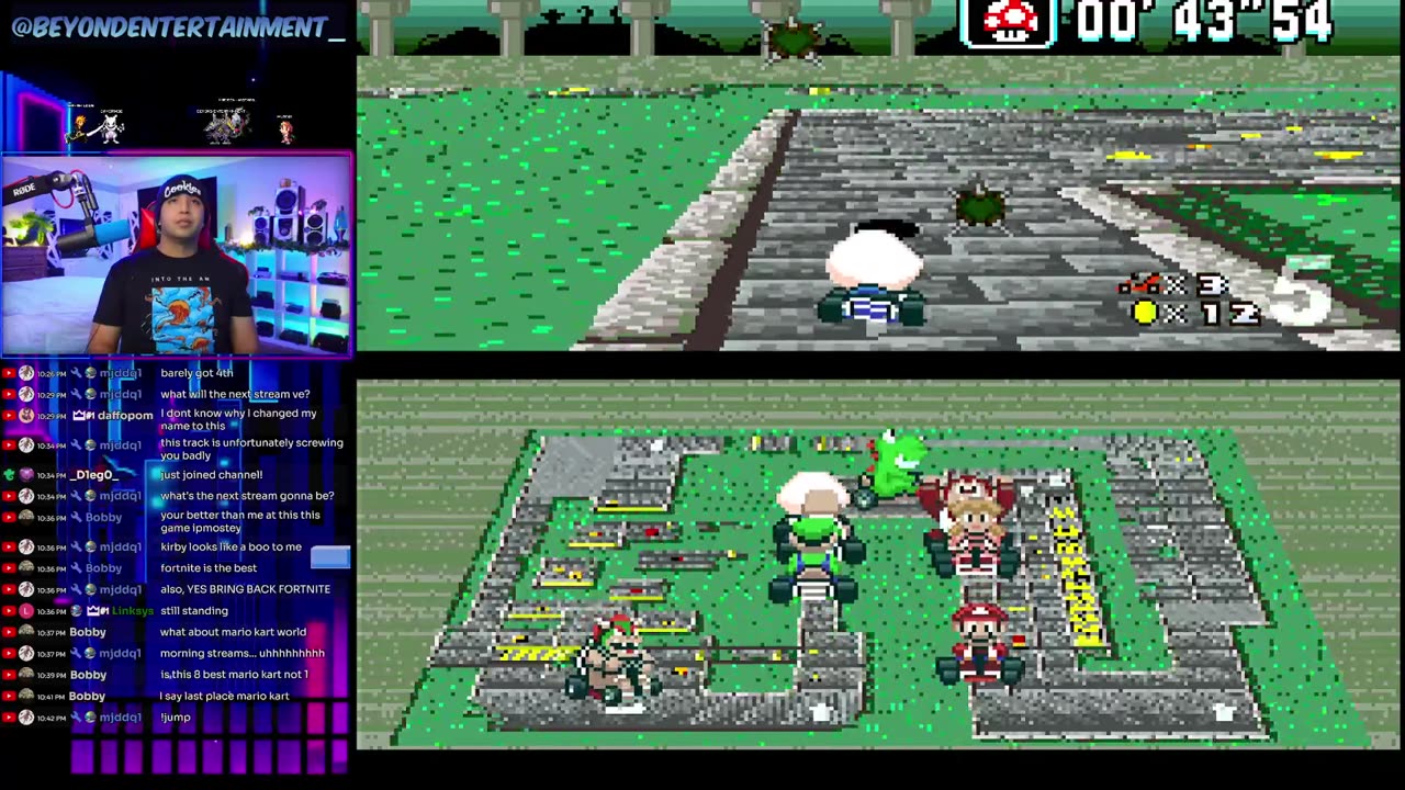 🔴LIVE! PRO Super Mario Kart R Gameplay! ALL TRACKS W/ Viewers! #NintendoSwitch 🎮🔥👀💯 #Shorts #TikTok