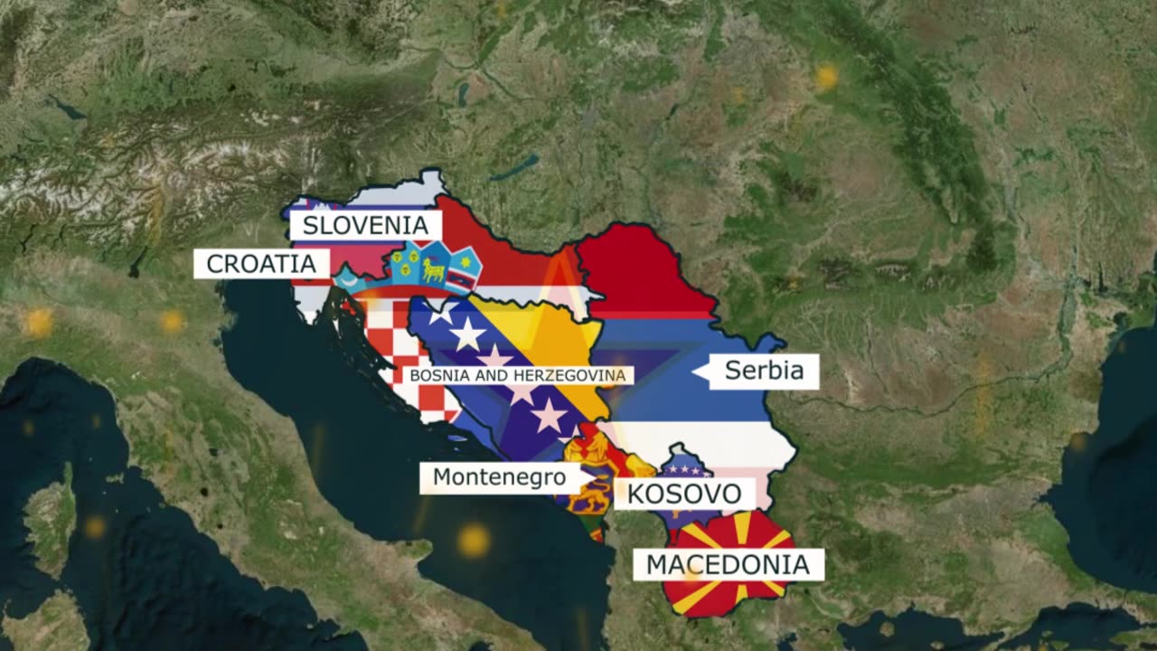 Yugoslavia (1990) vs. breakup map (2000)-18