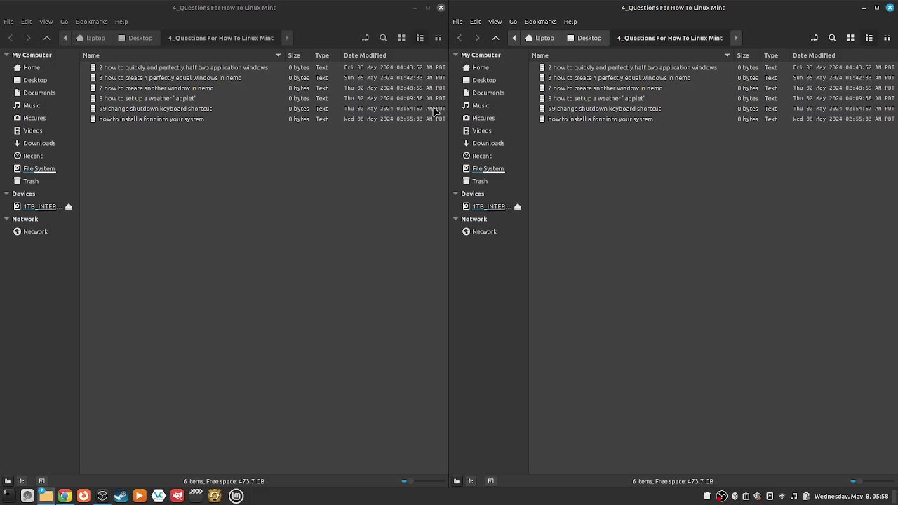20_how to perfectly half two application windows