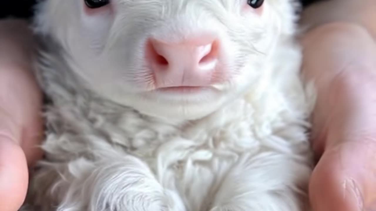 Cute little calf