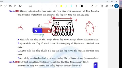 4 Ôn tập chương 3- Buổi 3- Cảm ứng điện từ (P1)
