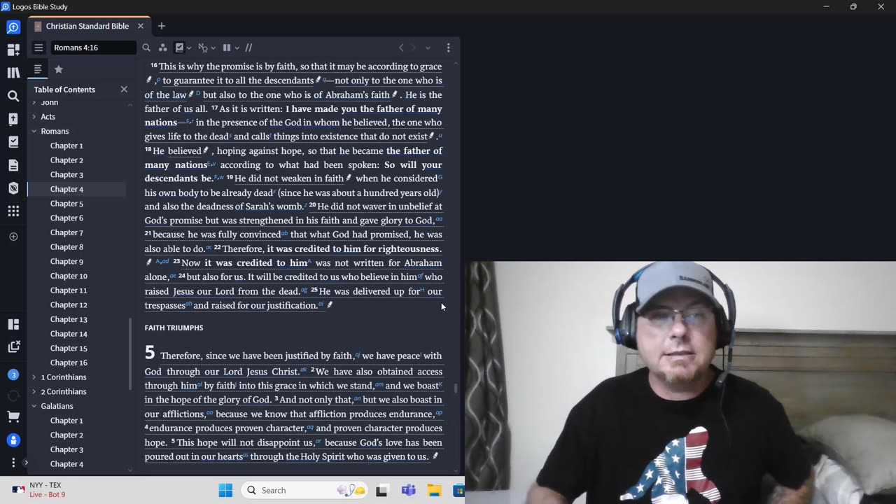 fully convinced god was able to do what he promised [The Bride of Christ]