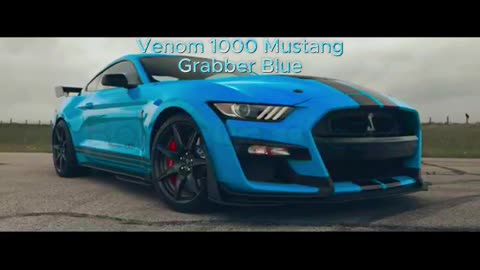 Top 3 coolest Hennessy muscle cars