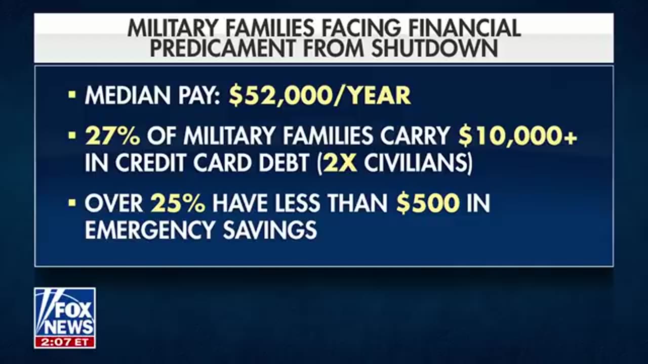 'APPALLING'_ Military families in crisis as shutdown hits one month