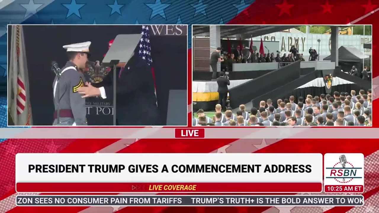 WATCH FULL: President Trump Delivers Commencement Speech to the 2025 West Point Graduates - 5/24/25