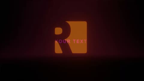 BLENDER Motion Graphic LOGO + Text Effect || AE INSPIRED