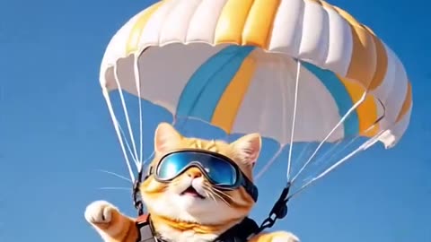 Cat ai video | cat funny AI video |#viralvideo