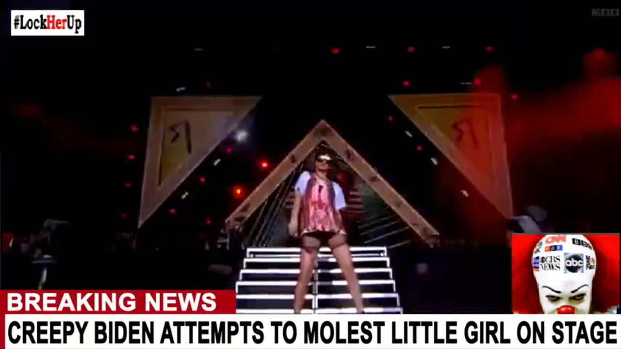CREEPY BIDEN ATTEMPTS TO MOLEST LITTLE GIRL