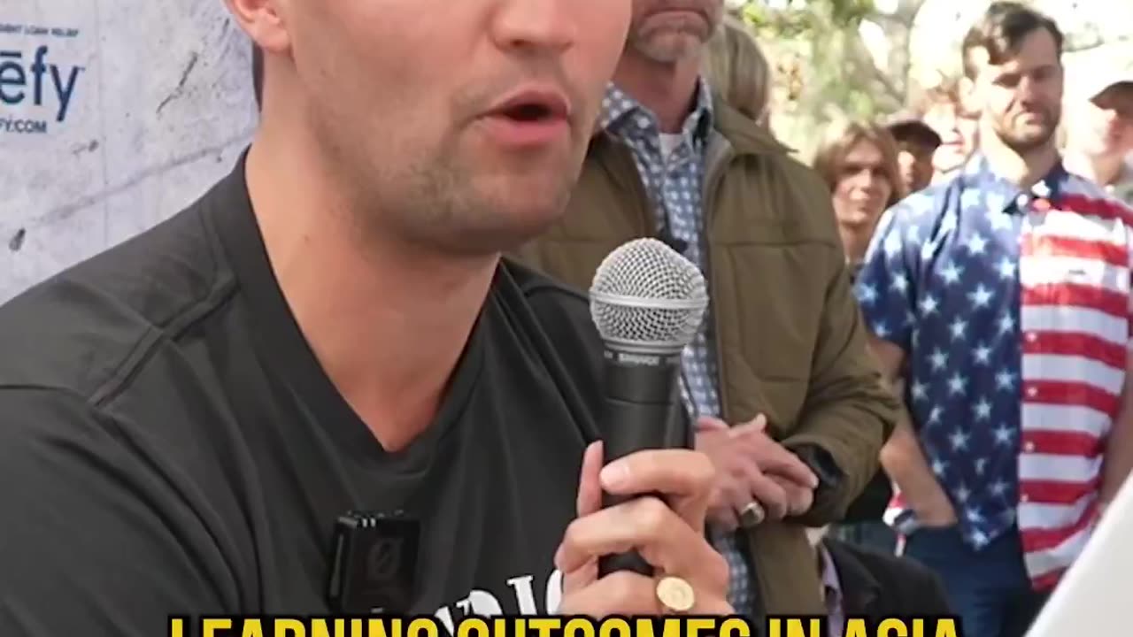 Charlie Kirk Brilliantly Explains to a College Student Why DOGE Is Efficient