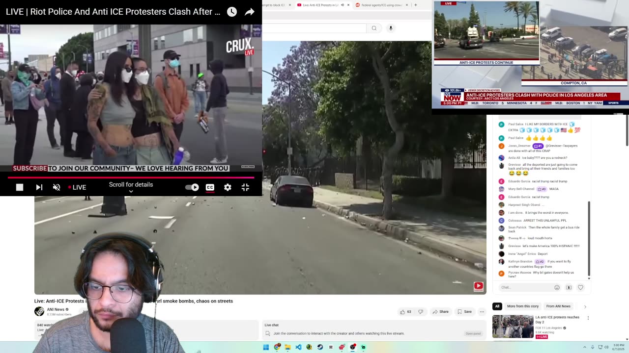 ICE PROTEST COVERAGE | COVERING NEWS | LEFTISTS IN