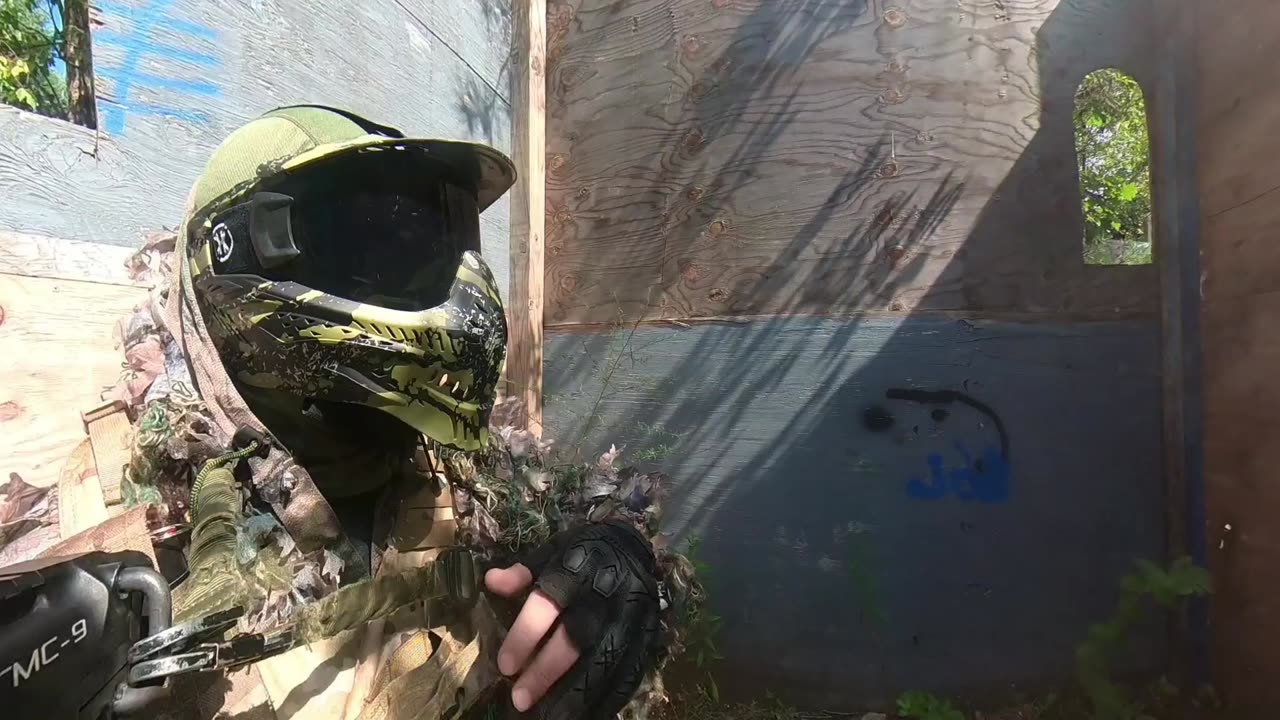 DAD holding the line!