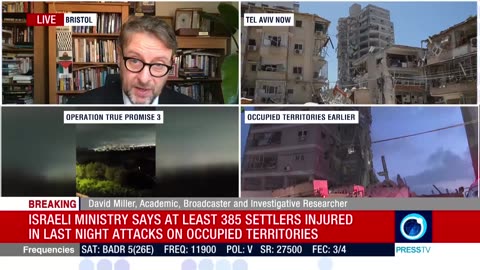 David Miller says that Iran's True Promise Operations has to be the final dismantling of Zionism