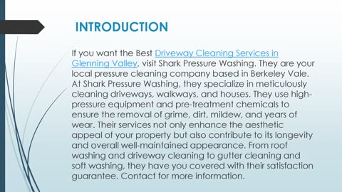 Best Driveway Cleaning Services in Glenning Valley