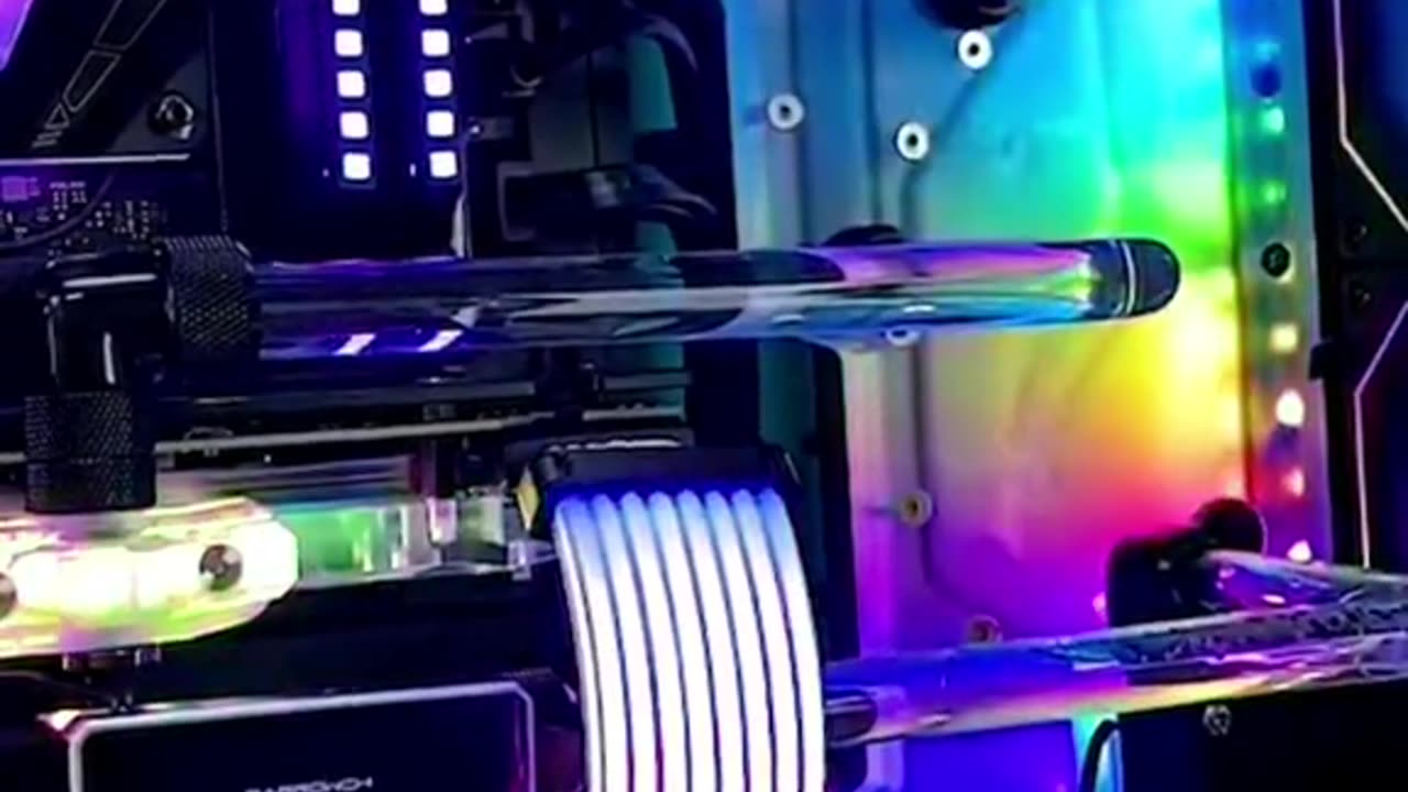🔥 #PCBuilding #GamingSetup #WhitePC #RGBBuild #GamingPC #techshorts