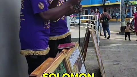 King Solomon is a black man
