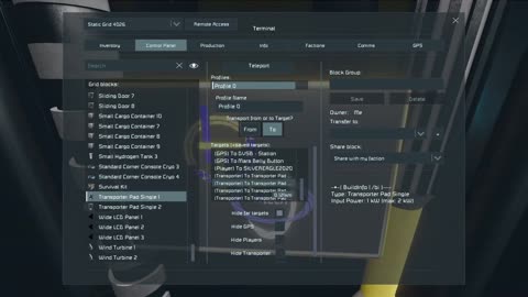 (NEW) SPACE ENGINEER'S (SINGLE TRANSPORTER HUB)
