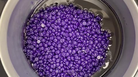 Melting Sexy Smooth Purple Seduction Hard Wax | @strippedtweeze