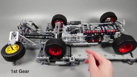 Building & Testing Lego 5-Speed Gearbox