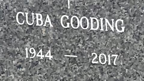 FAMOUS GRAVES - VOL. 564: CUBA GOODING SR.