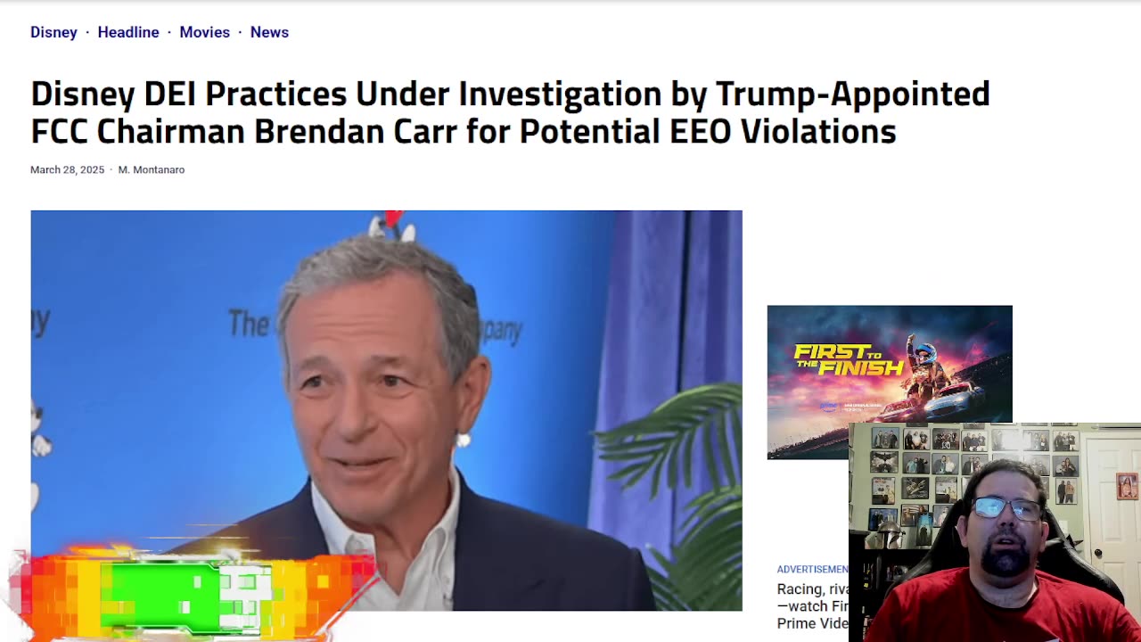 FCC Chairman Brendan Carr Investigating DEI Practices In Disney