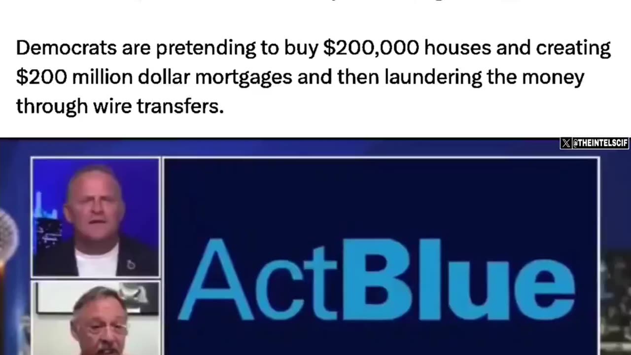 MASSIVE ActBlue money laundering operation exposed through...
