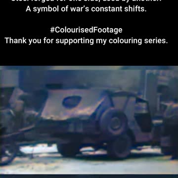 Turned Against Them US Forces Fire a Captured 20mm Gun #ColourisedHistory