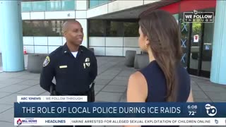 The San Diego police department ignores Gov. Newsom, provides assistance to